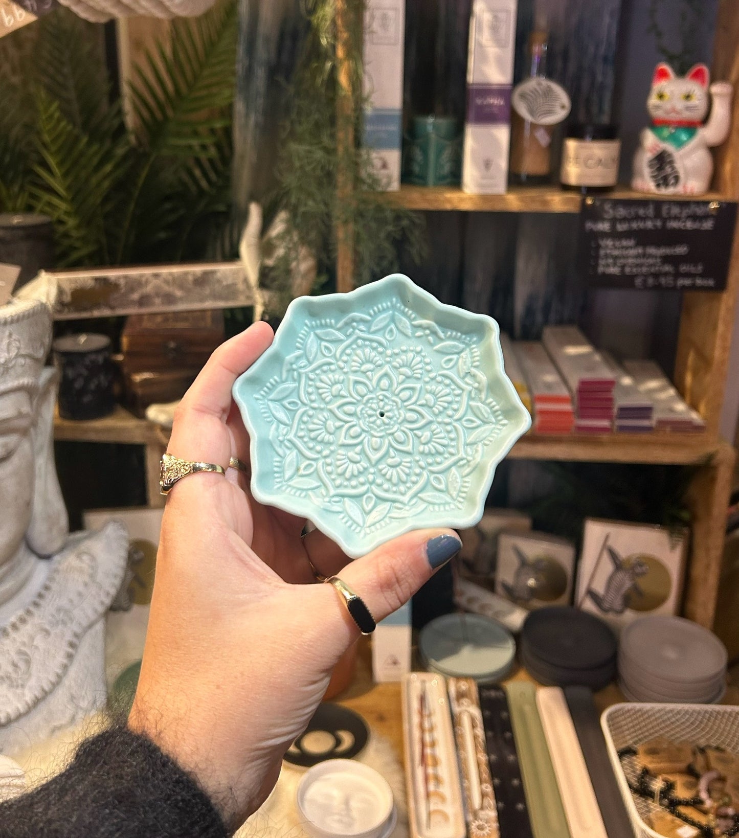 Mandala Incense Holder