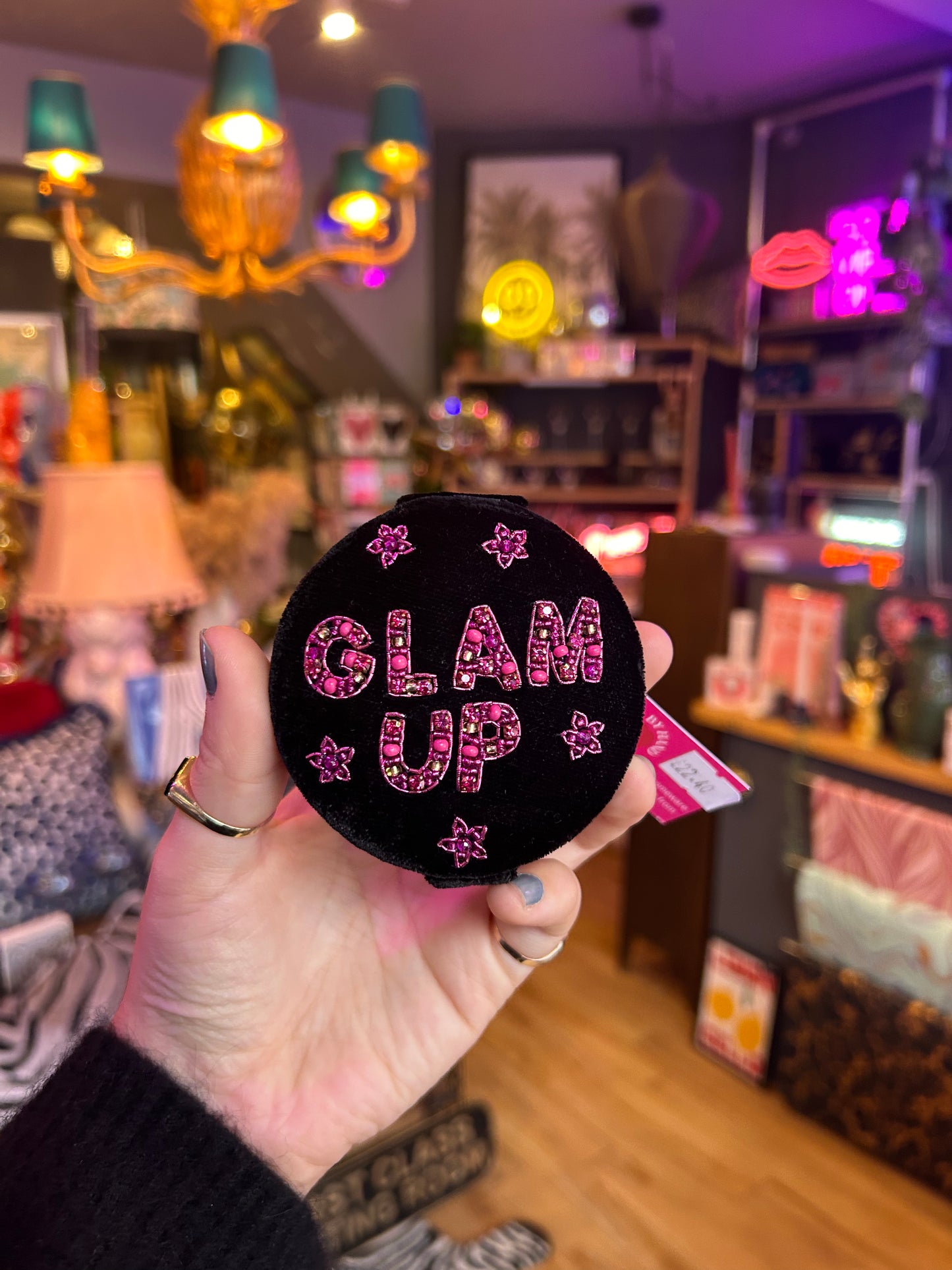 Glam Up Compact Mirror