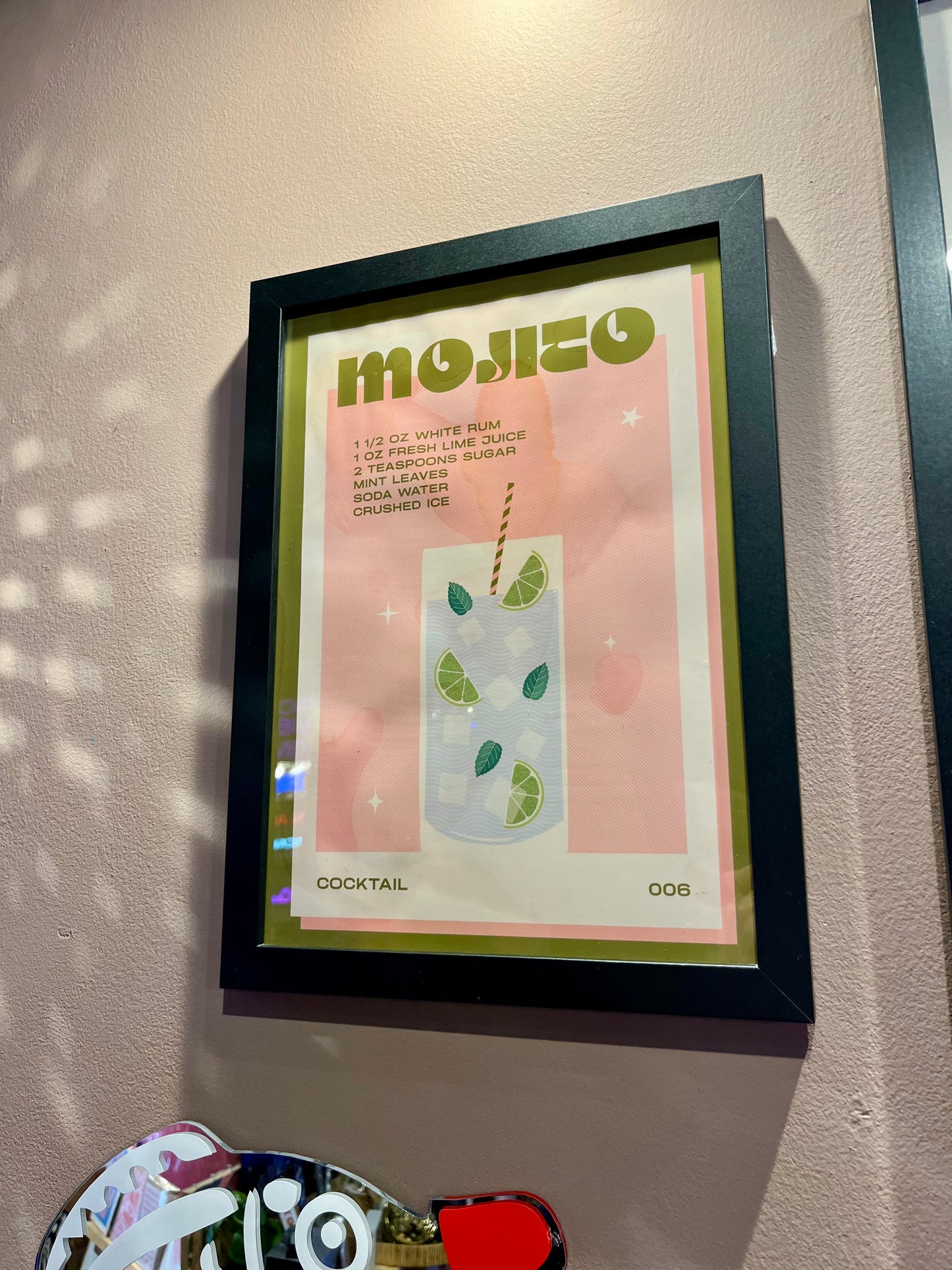 Mojito A4 Framed Print