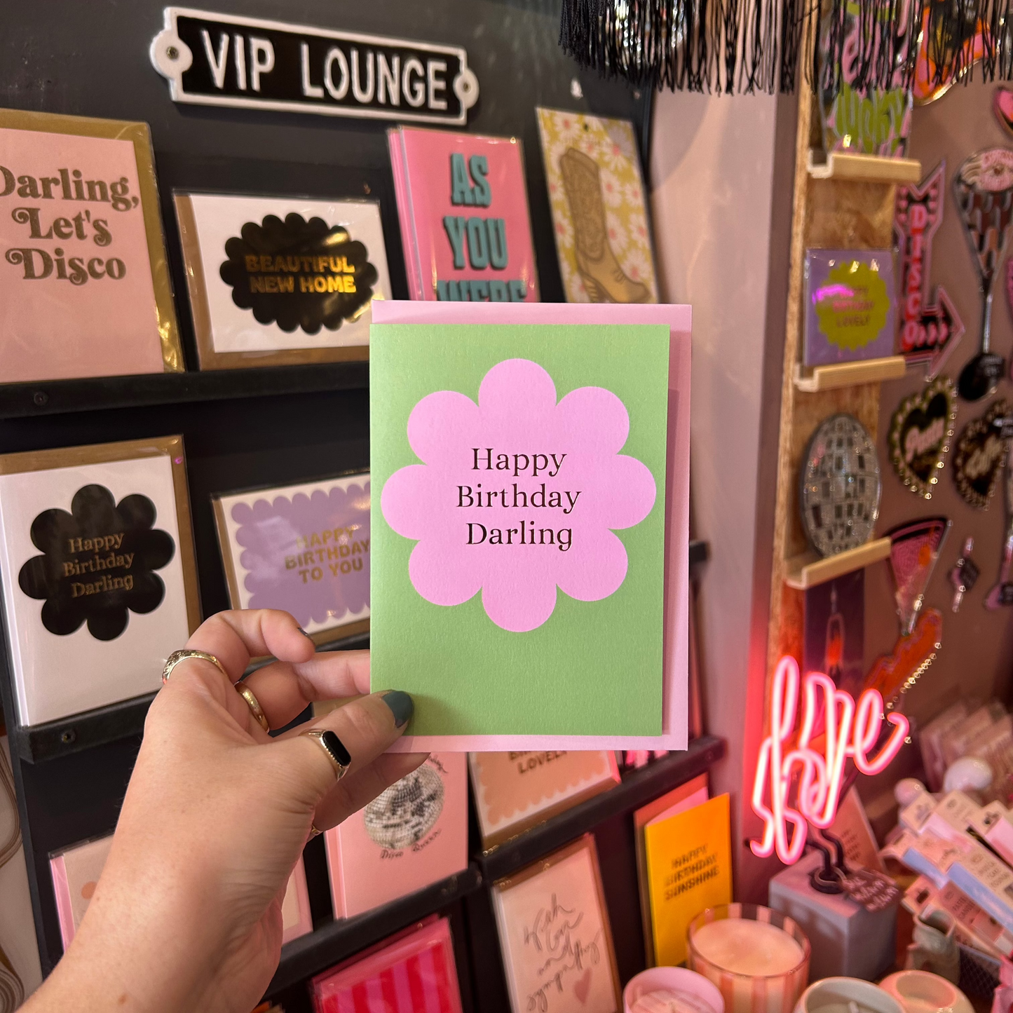 'Happy Birthday Darling' Card