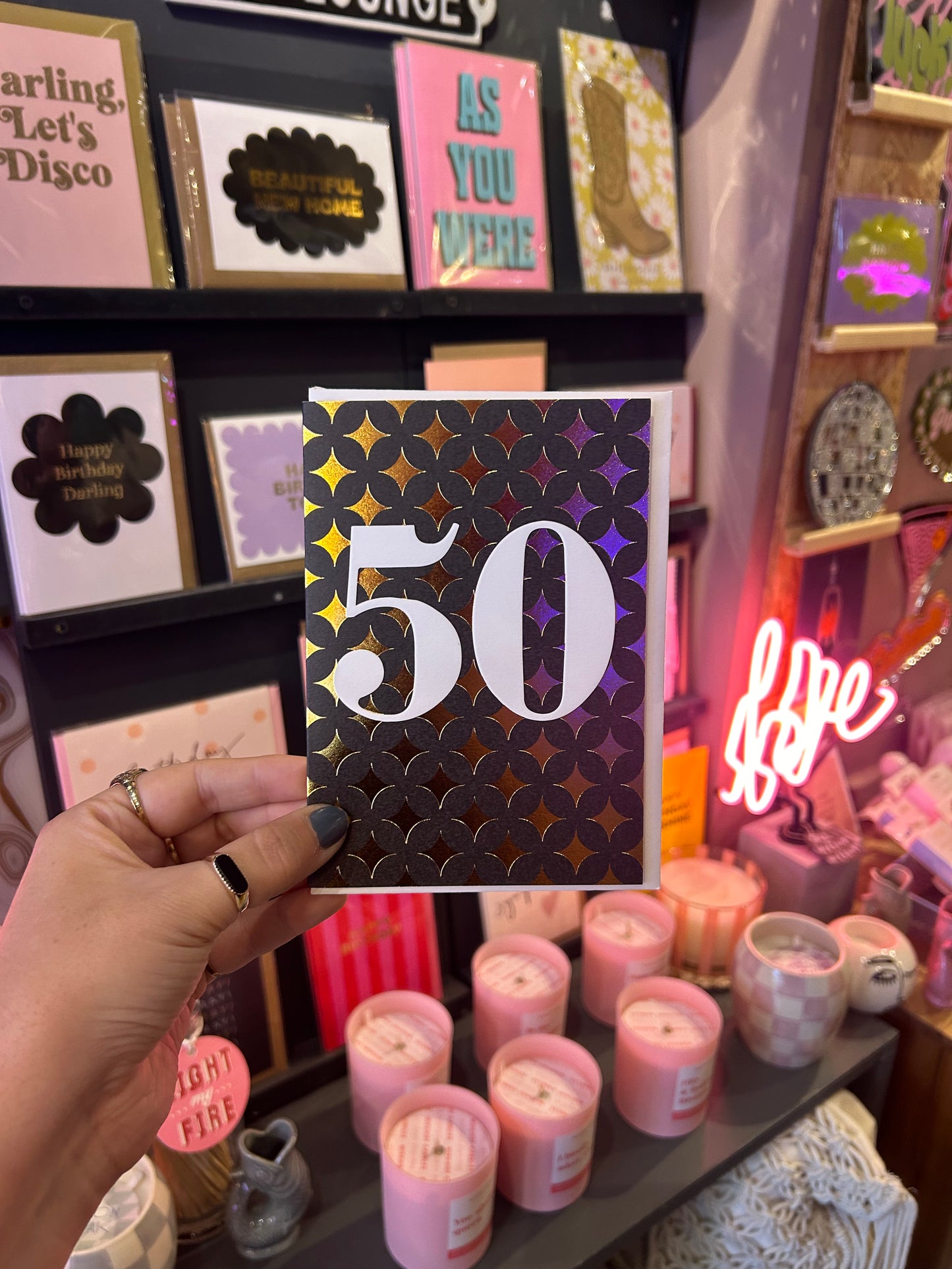 50th Birthday Card