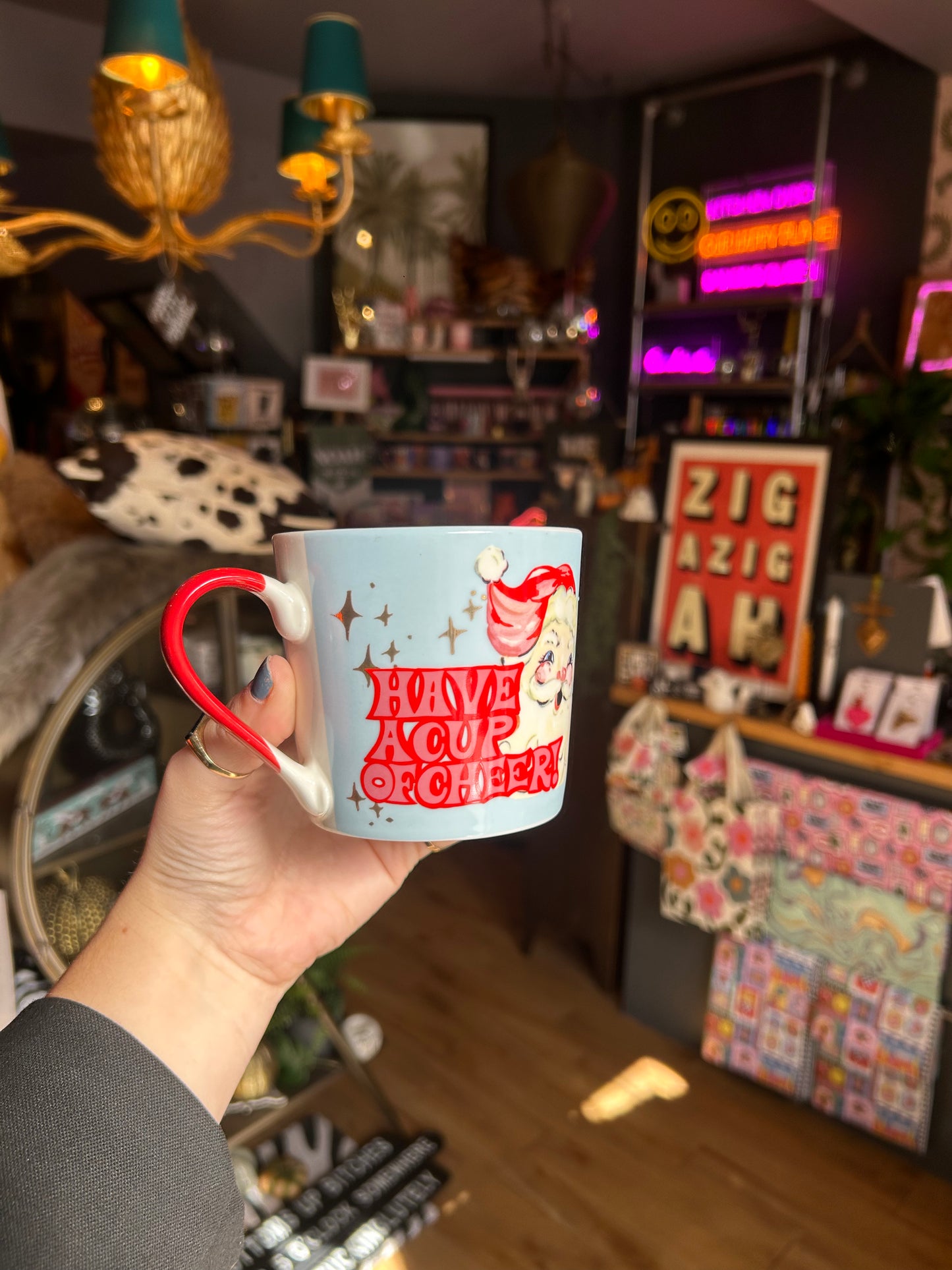 Eleanor Bowmer 'Cup Of Cheer' Mug