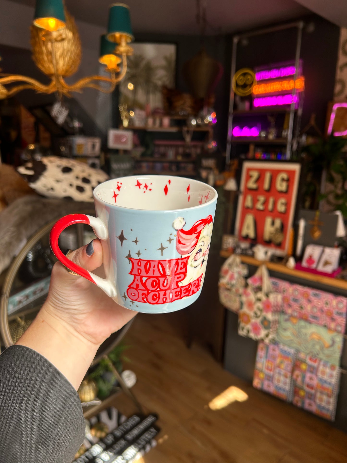 Eleanor Bowmer 'Cup Of Cheer' Mug