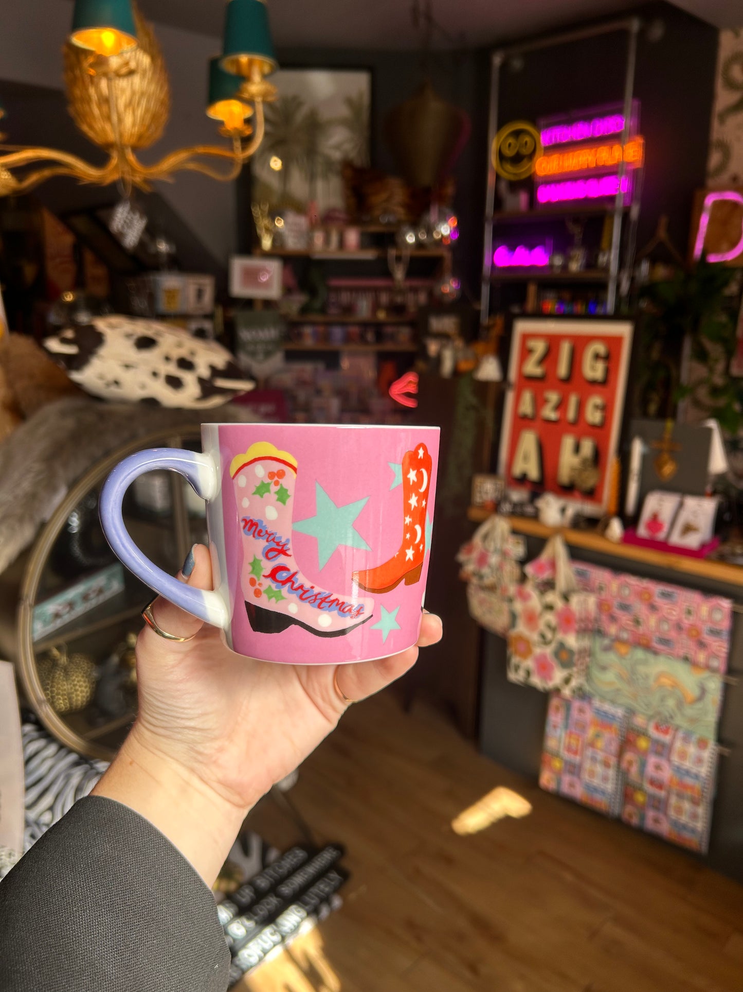 Eleanor Bowmer 'Howdy Holidays' Mug