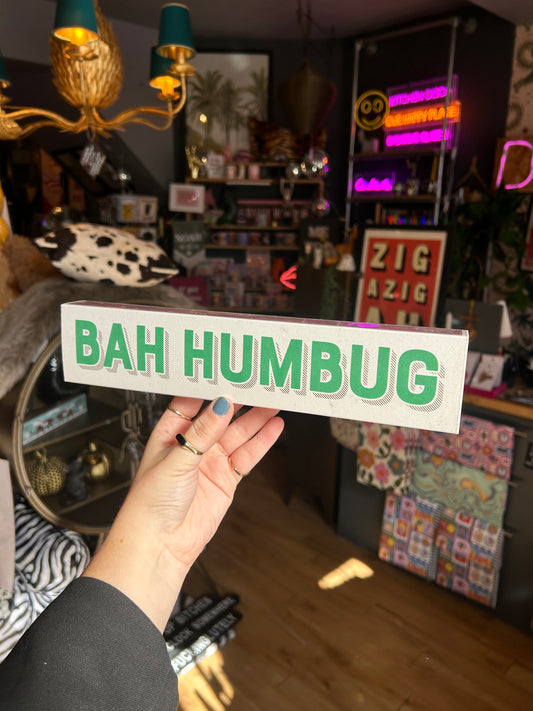 Bah Humbug Long Matches