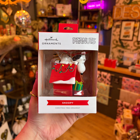 Snoopy on the Doghouse Bauble