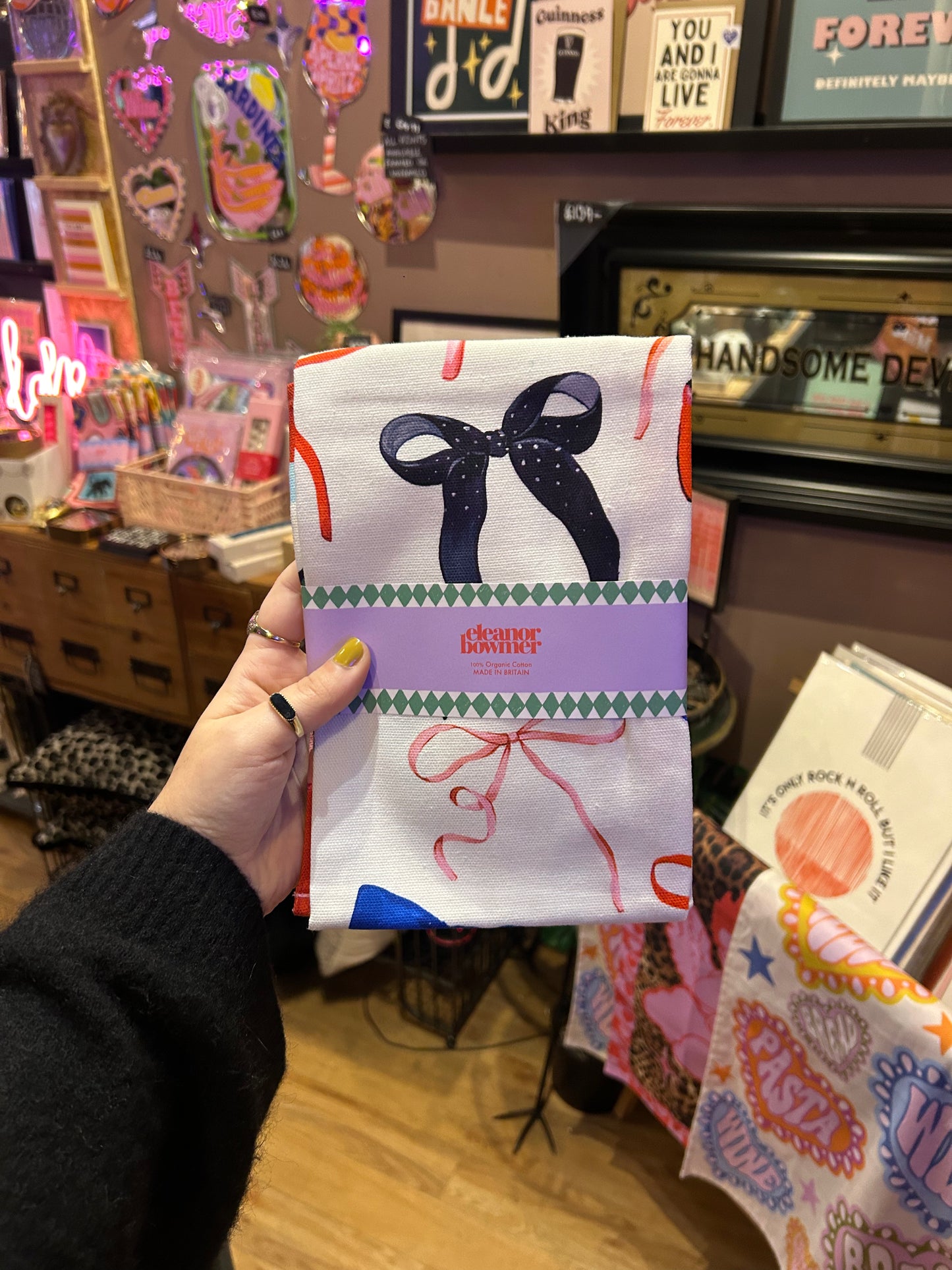 Eleanor Bowmer Bow Appetit Tea Towel