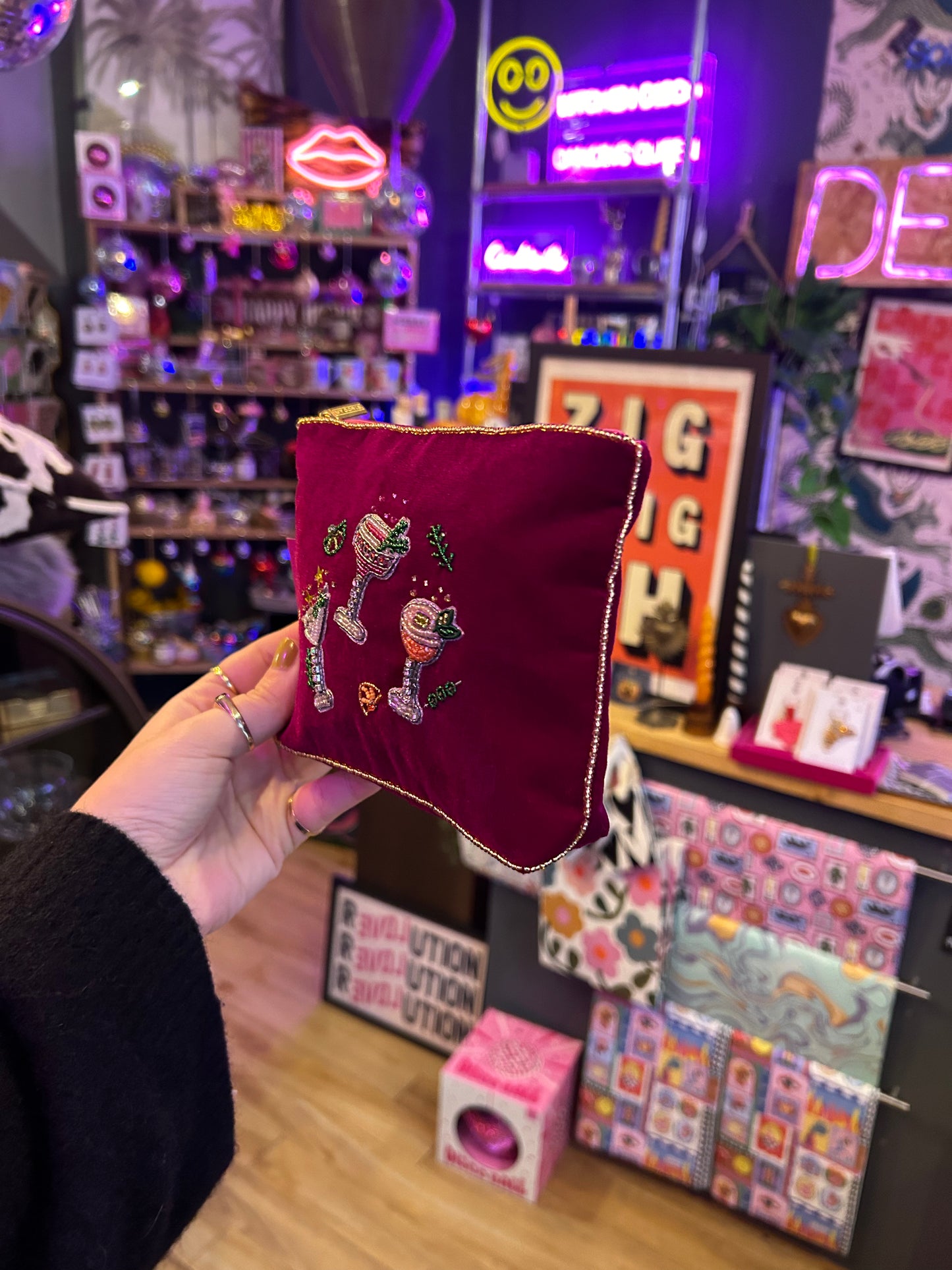 Cocktail Trio Medium Pouch