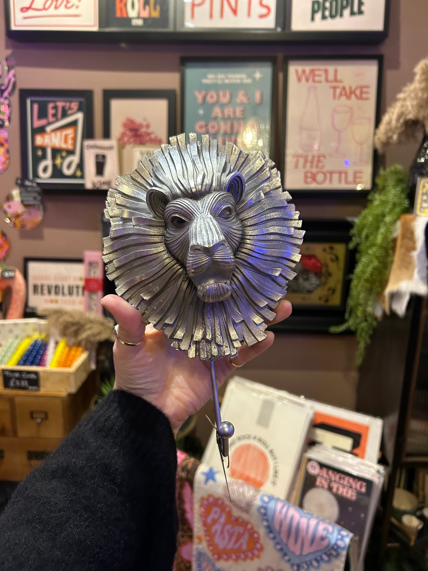 Silver Lion Hook