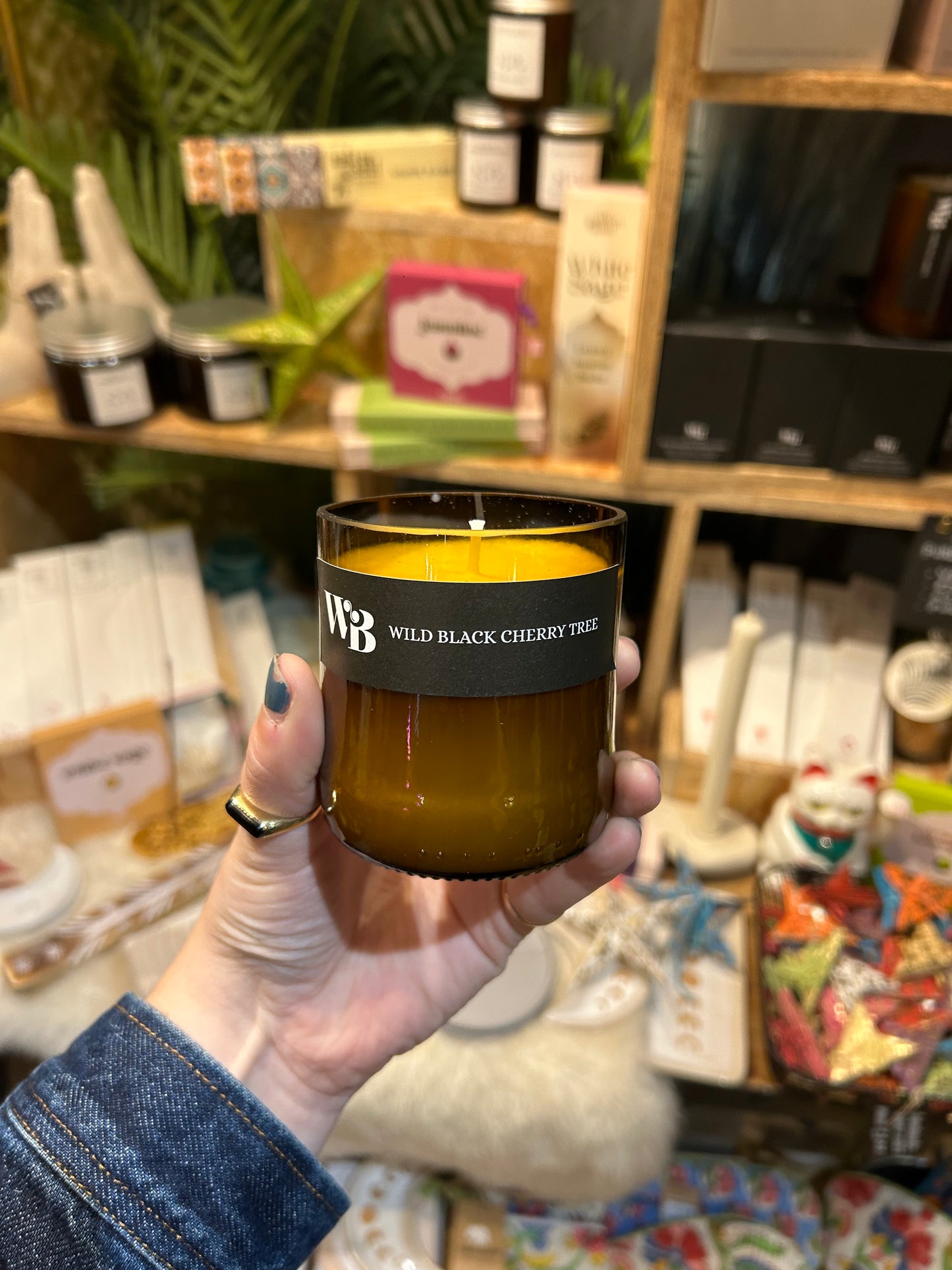 The Wandering Bee Candle - Wild Black Cherry Tree