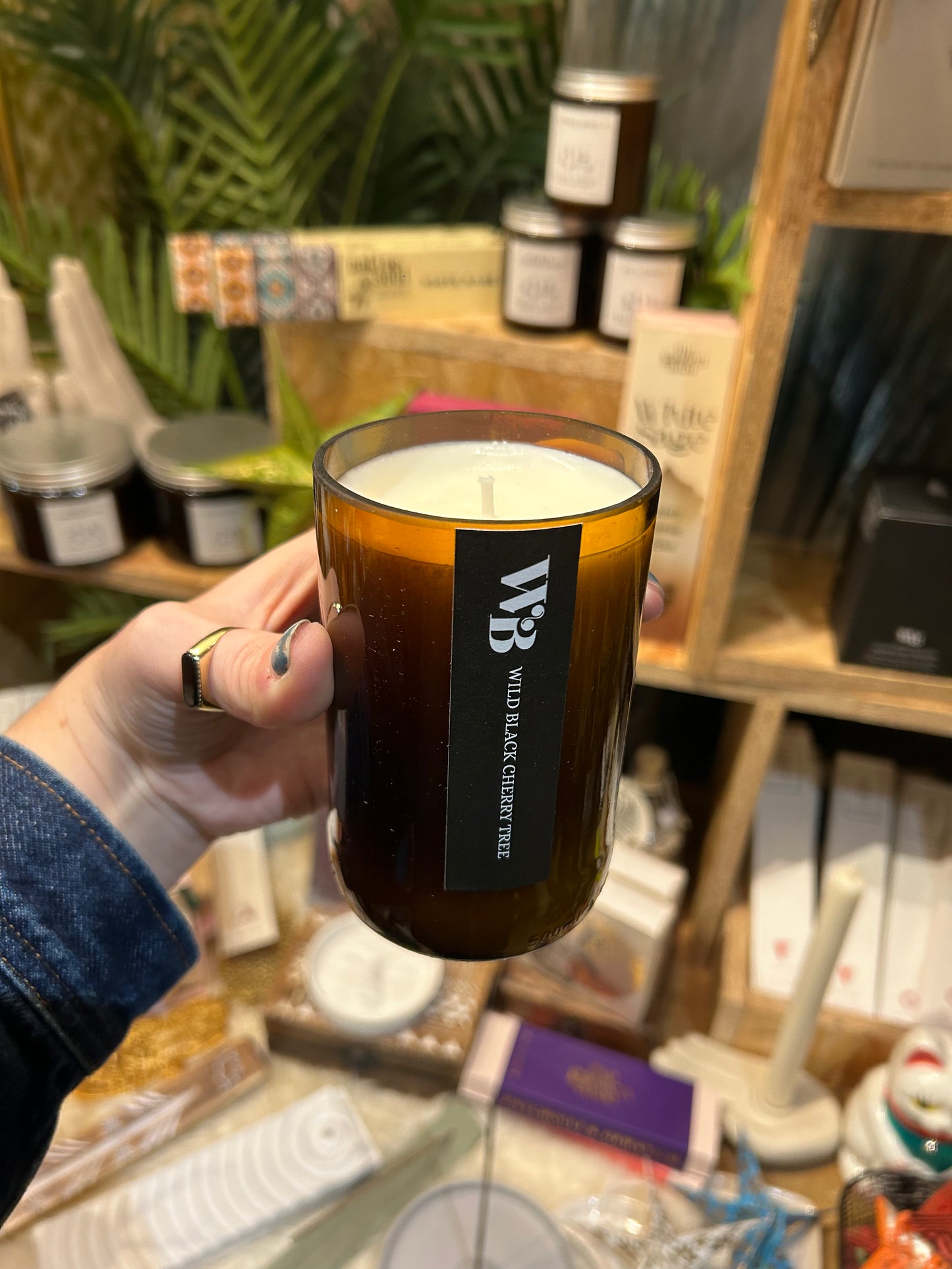 The Wandering Bee Candle - Wild Black Cherry Tree