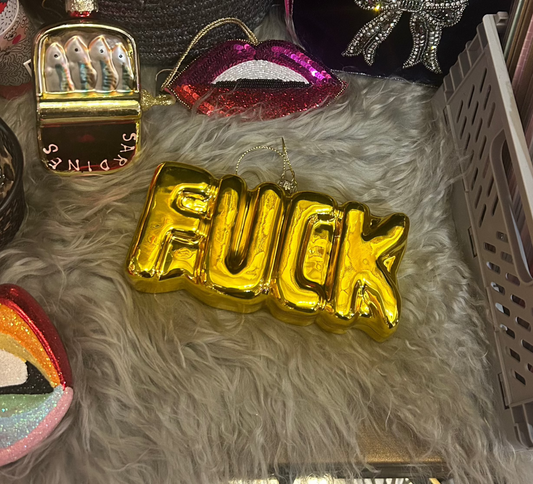 F*ck Hanging Decoration