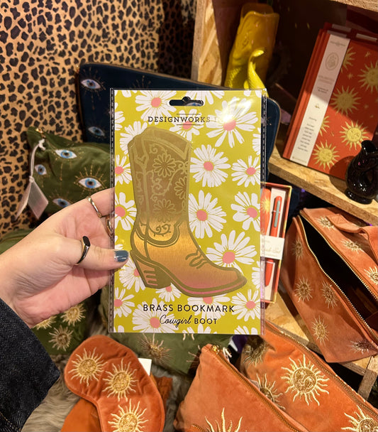 Cowgirl Boot Bookmark