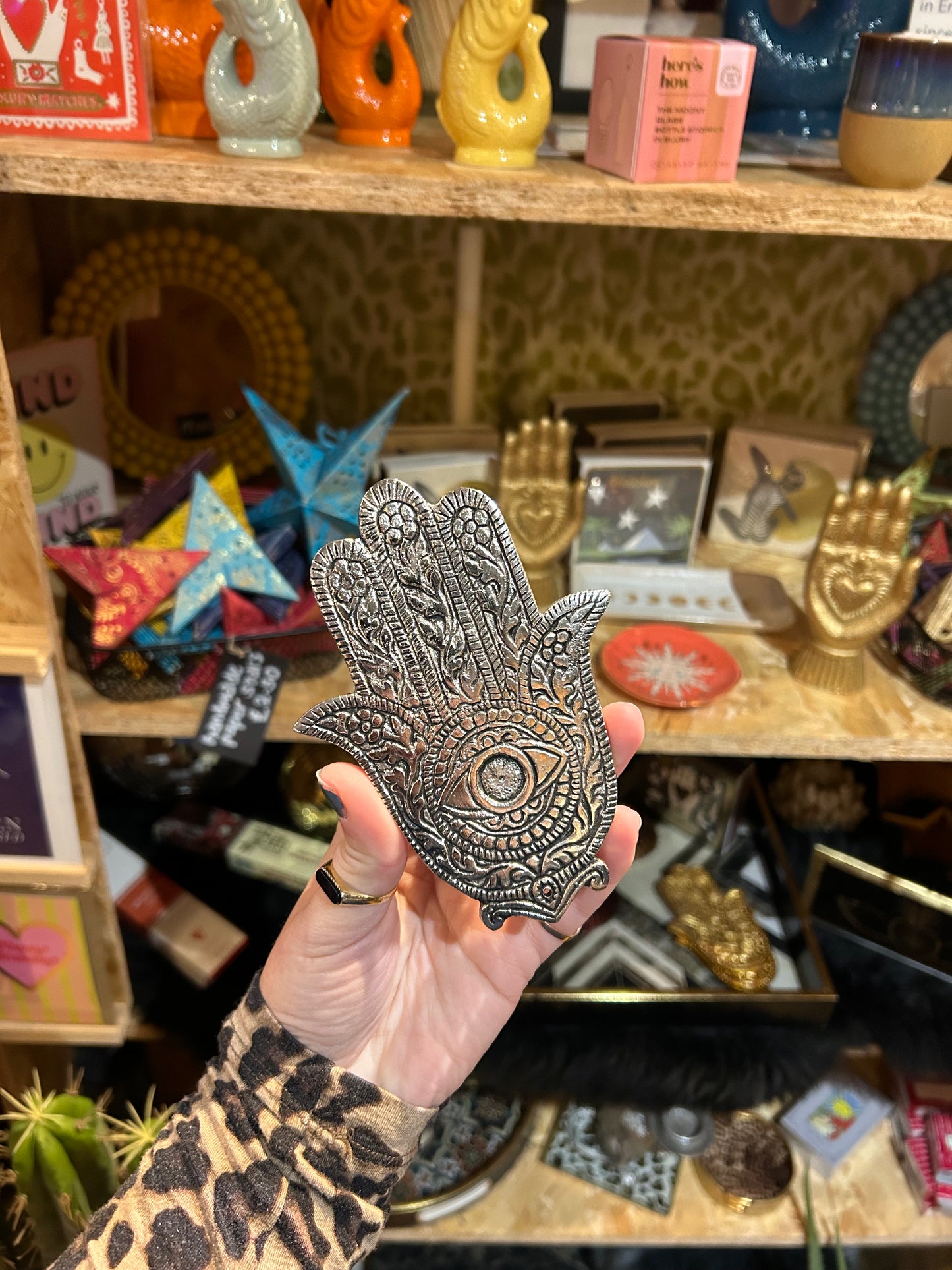 Hamsa Incense Holder