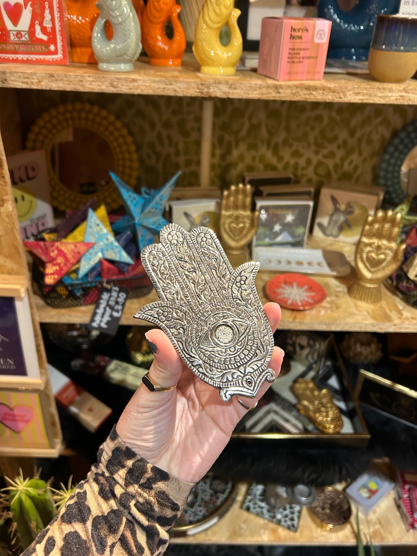 Hamsa Incense Holder
