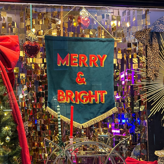 Merry And Bright Banner