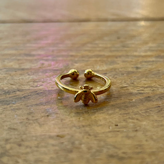 My Doris Gold Bee Ring