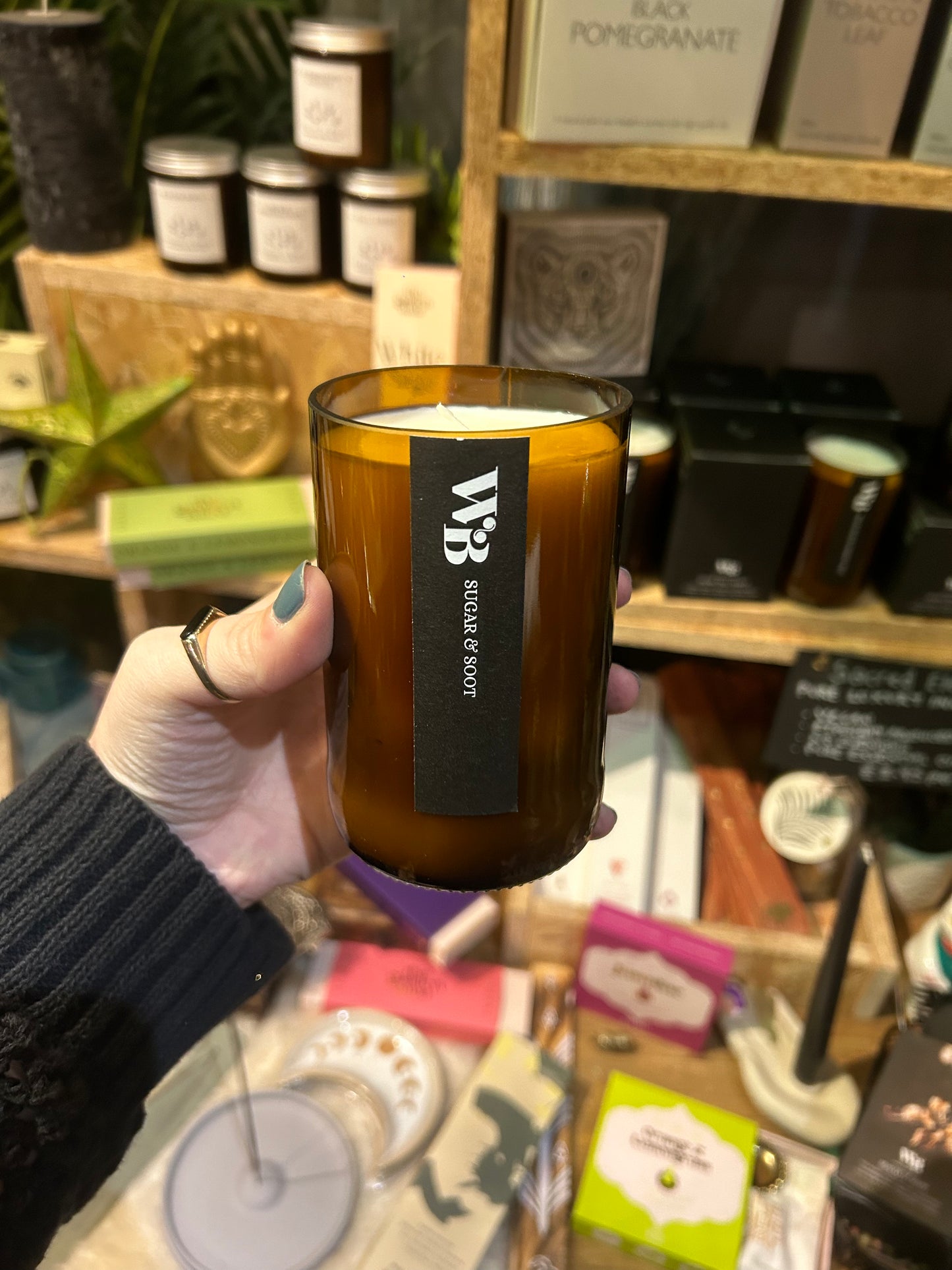 The Wandering Bee Candle - Sugar and Soot