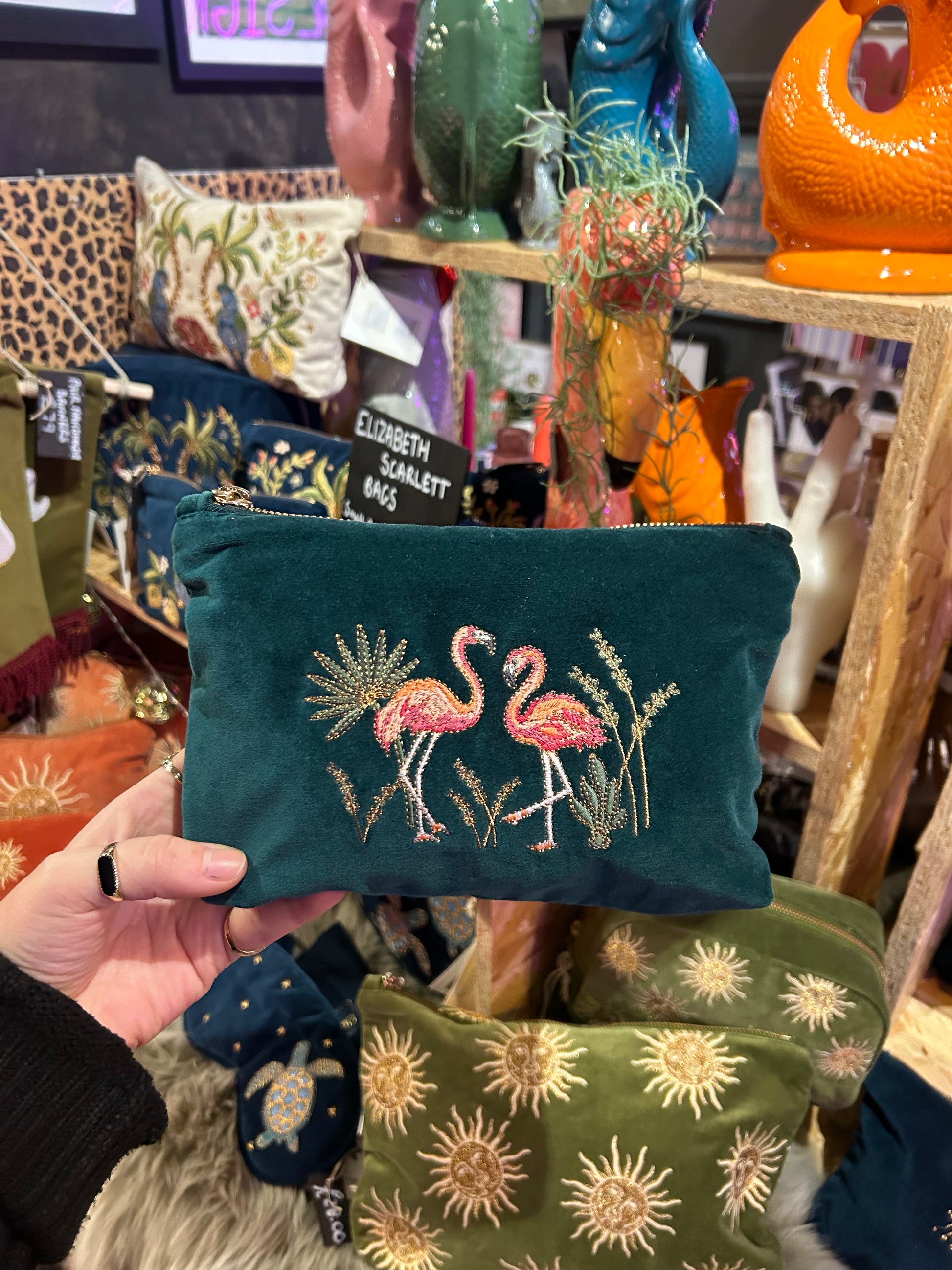 Elizabeth Scarlett Flamingo Bag – Designs By Kim Johnson