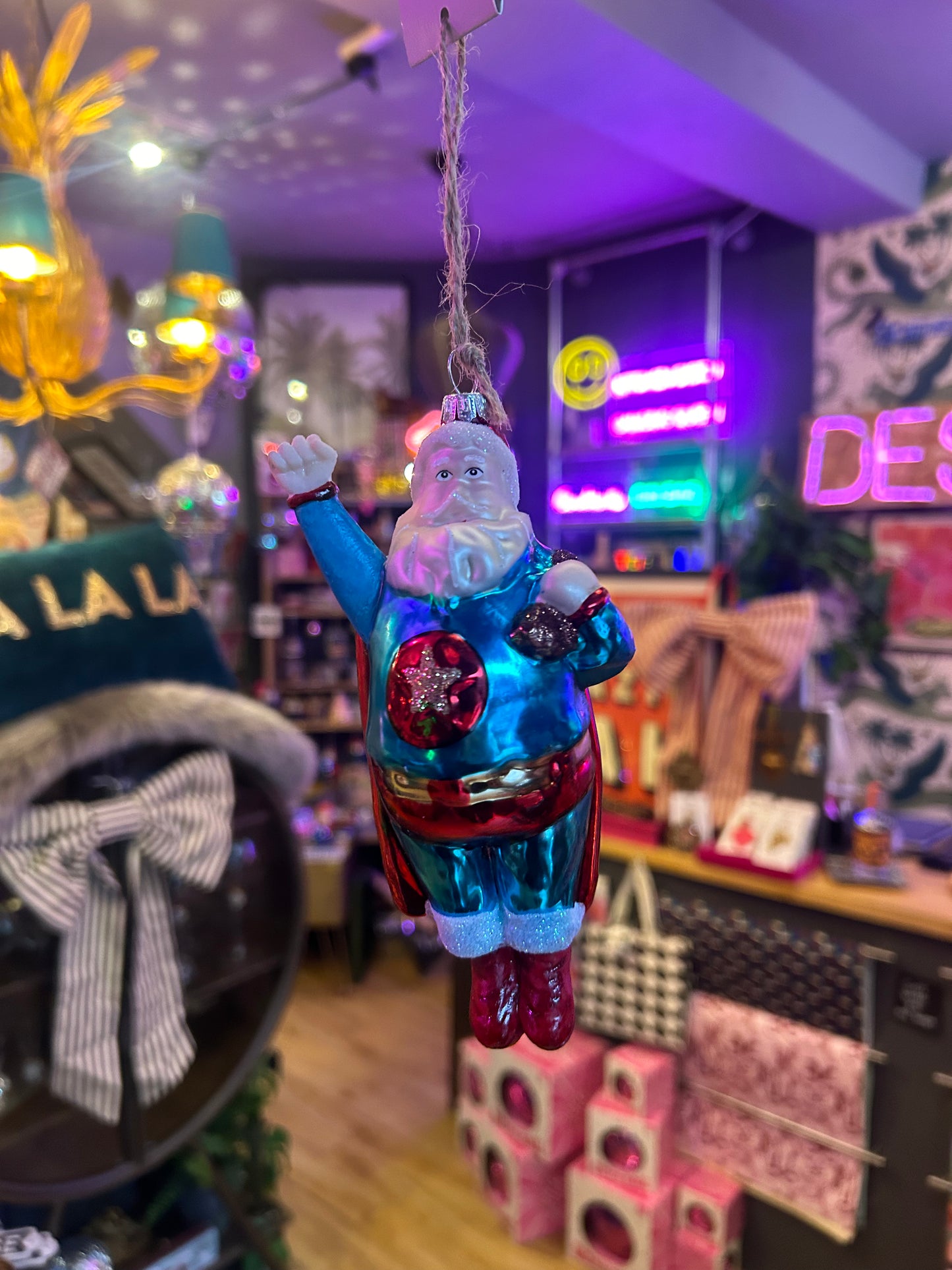 Super Santa Bauble