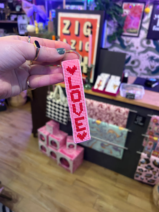 'LOVE' Keyring/Bag Charm