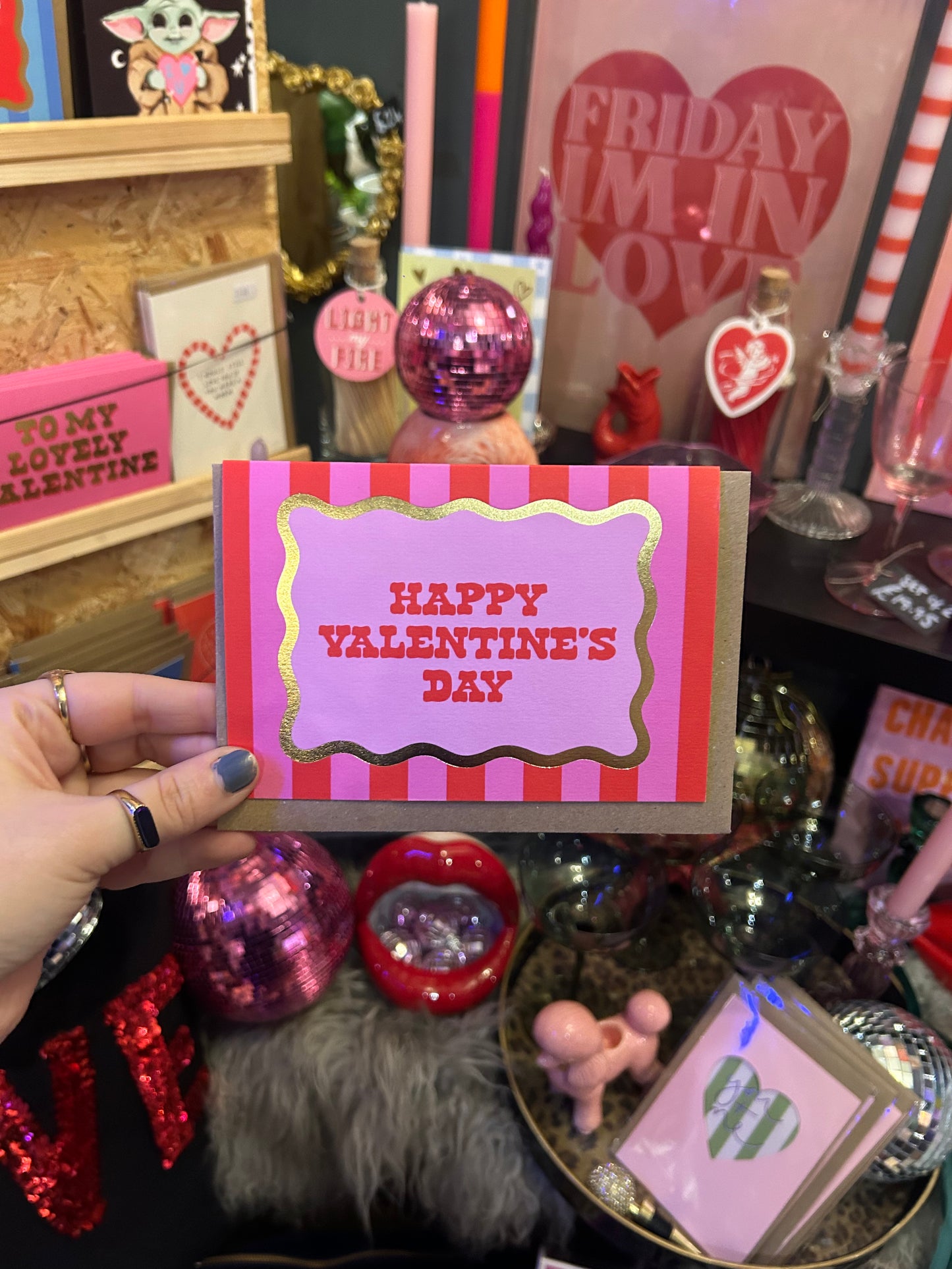 'Happy Valentines Day' Card