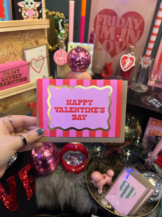 'Happy Valentines Day' Card
