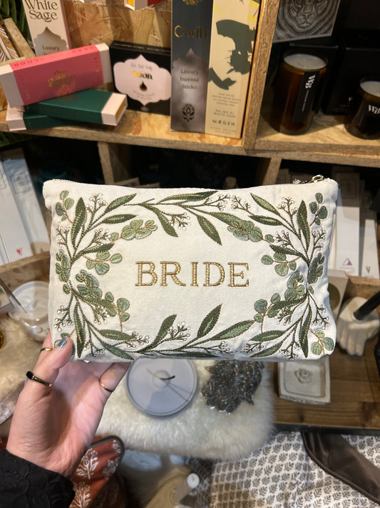 Elizabeth Scarlett Olive Branch Bride Everyday Pouch