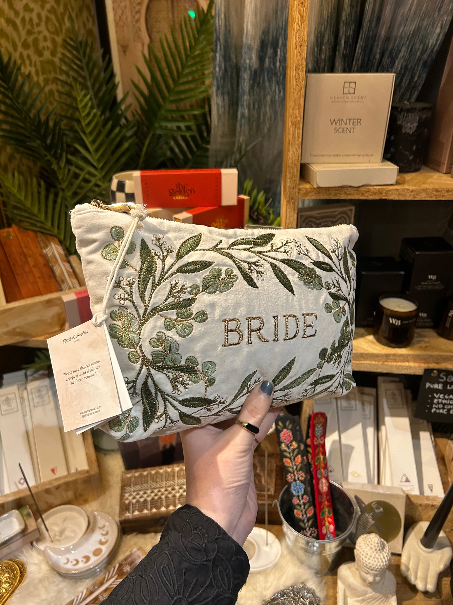 Elizabeth Scarlett Olive Branch Bride Everyday Pouch