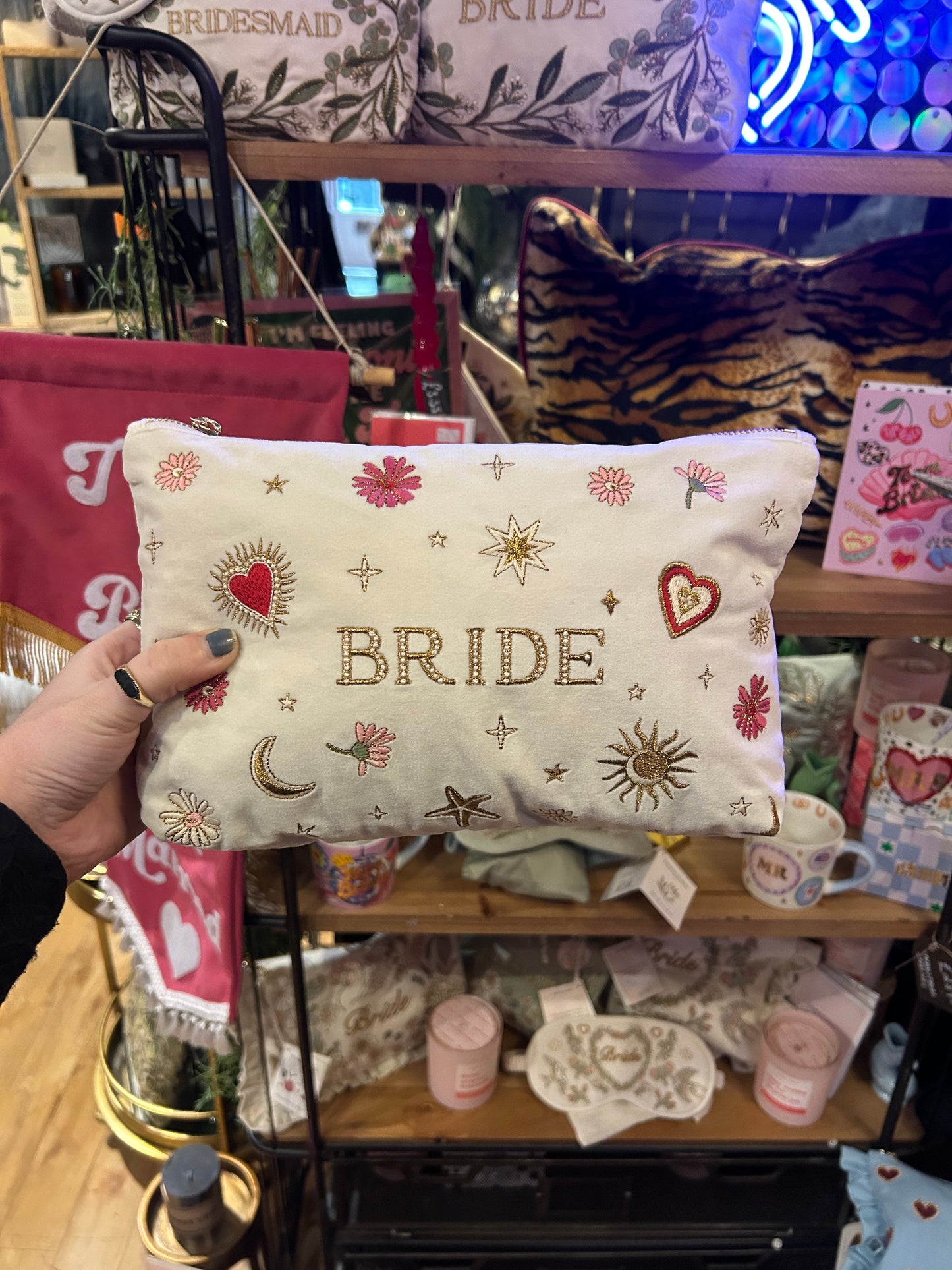 Elizabeth Scarlett Love Charm Bride Everyday Pouch
