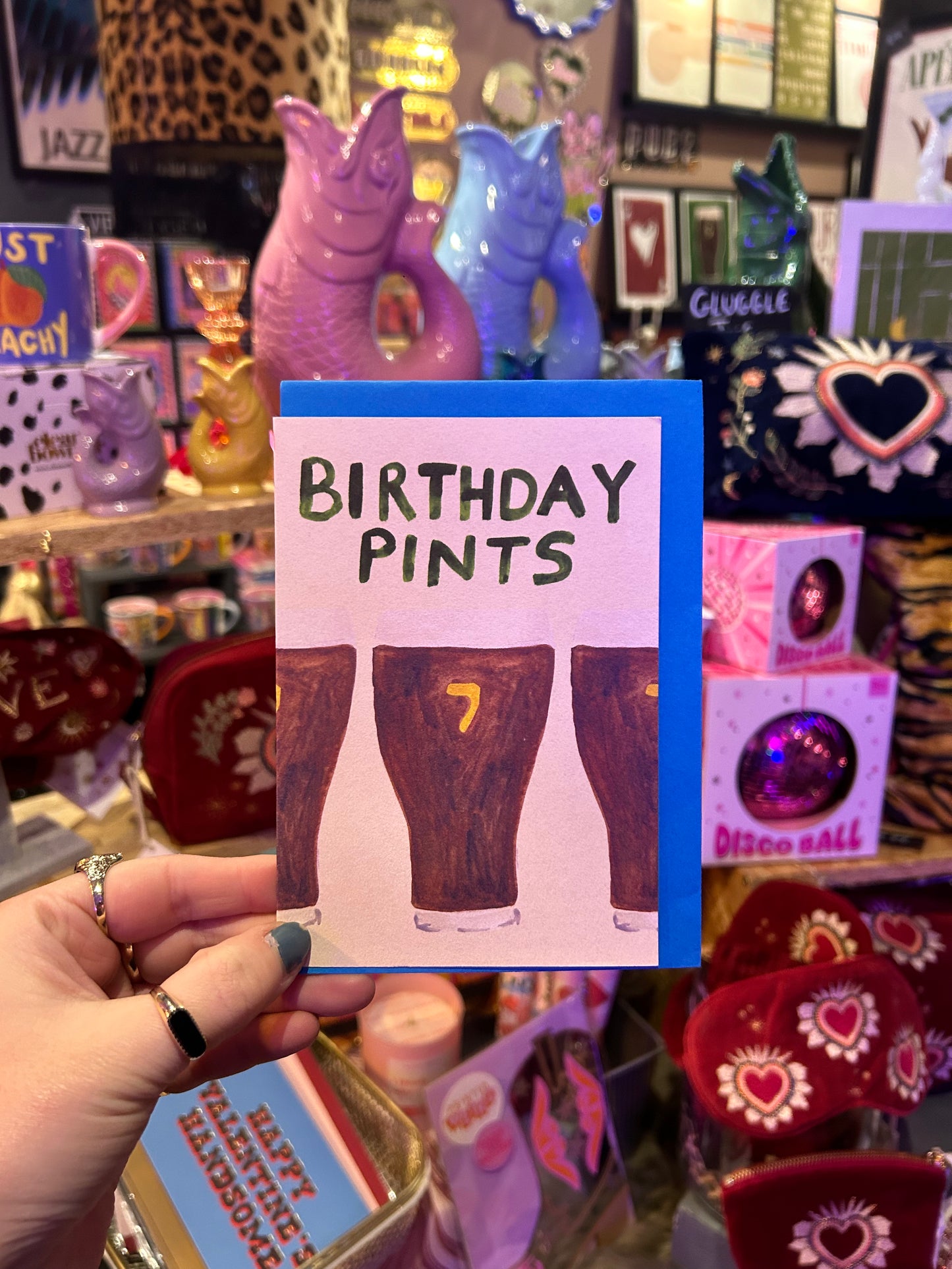 Birthday Pints Card