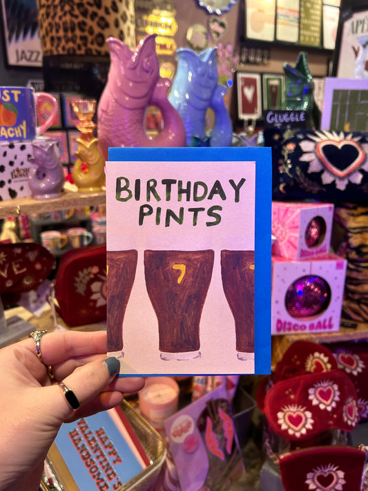 Birthday Pints Card