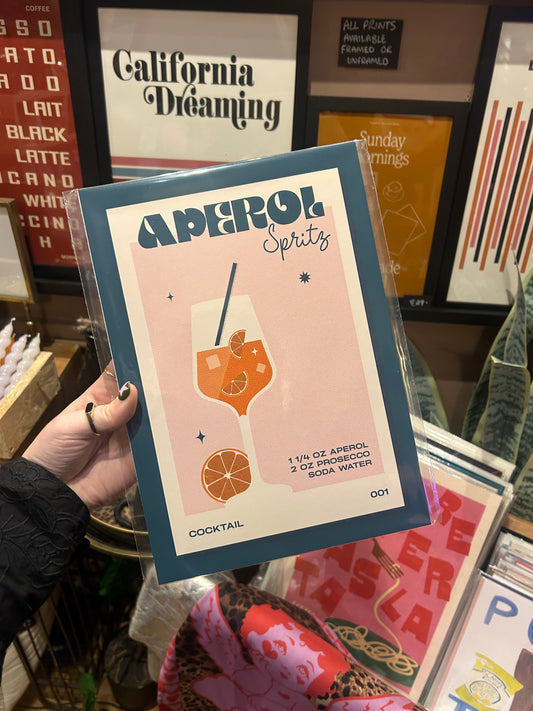 Aperol Spritz A4 Print