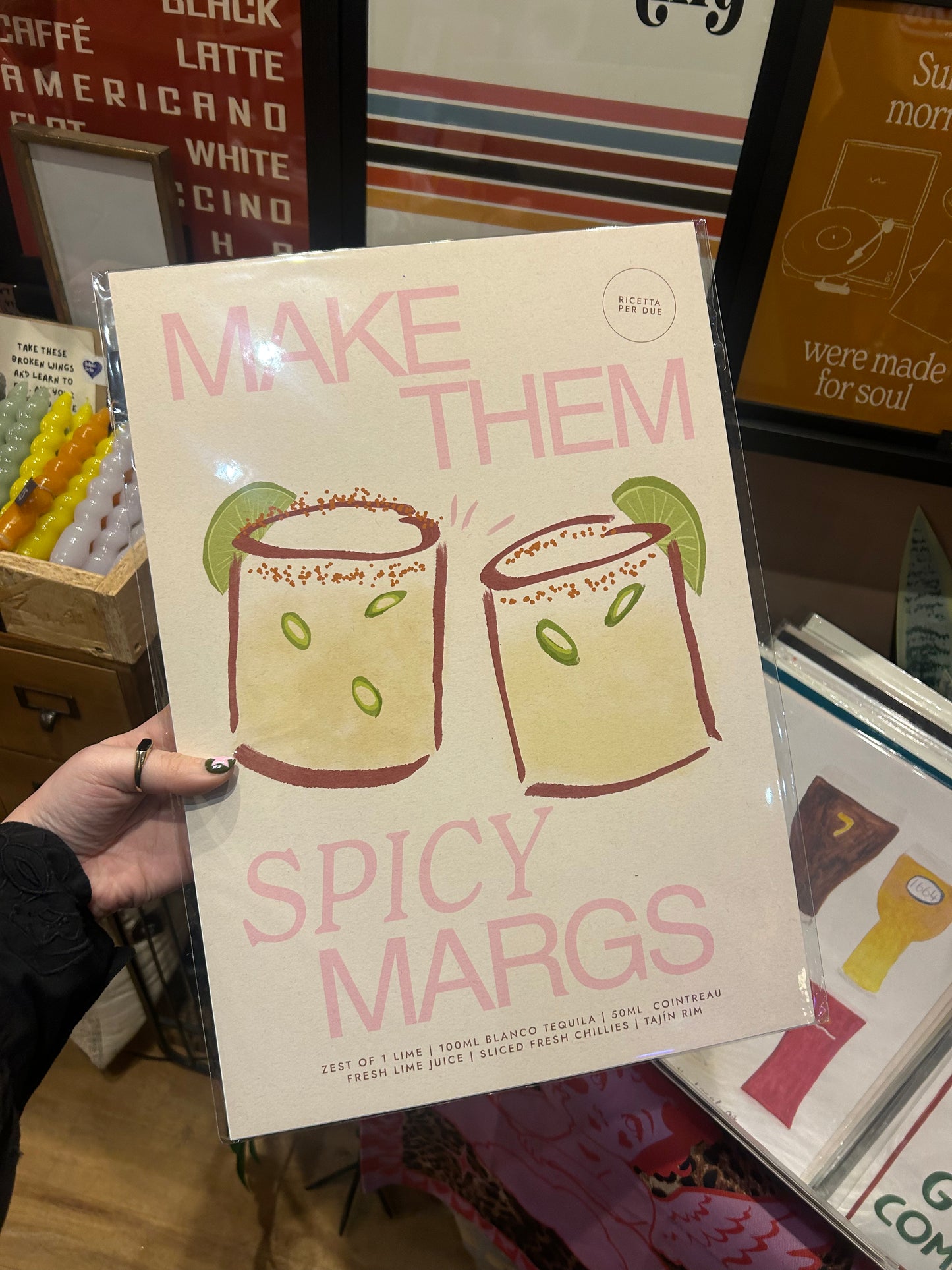 Spicy Margs A3 Print