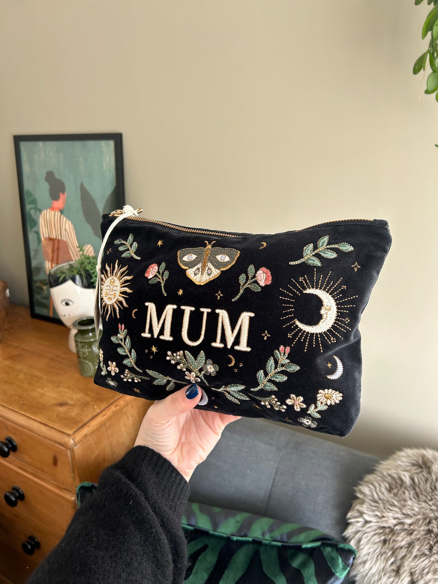 Elizabeth Scarlett Midnight Mysticism 'MUM' Everyday Pouch