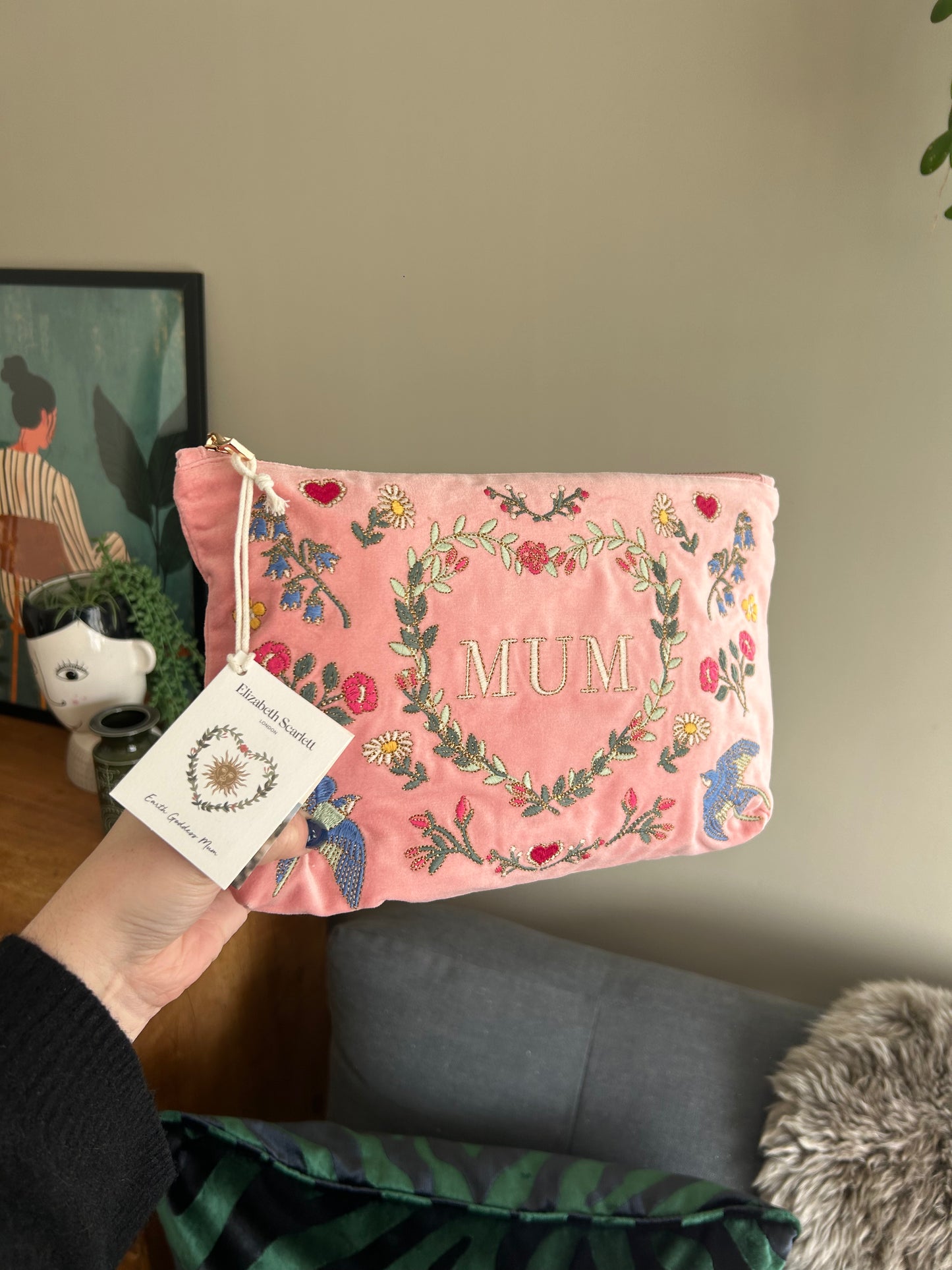 Elizabeth Scarlett Earth Goddess Mum Everyday Pouch