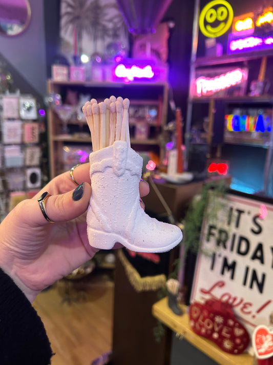 White Cowboy Boot Matches