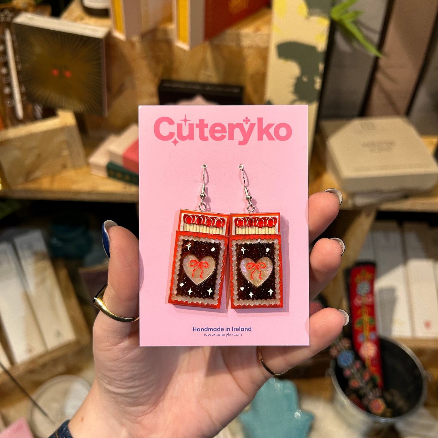 Matchbox Earrings