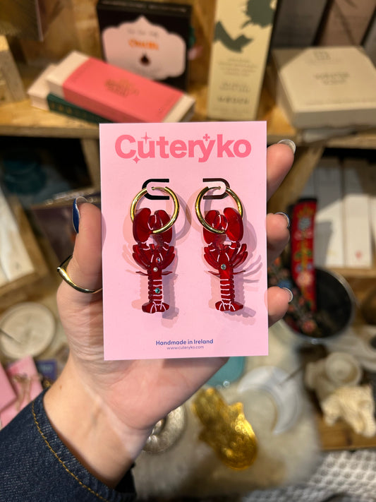 Lobster Earrings