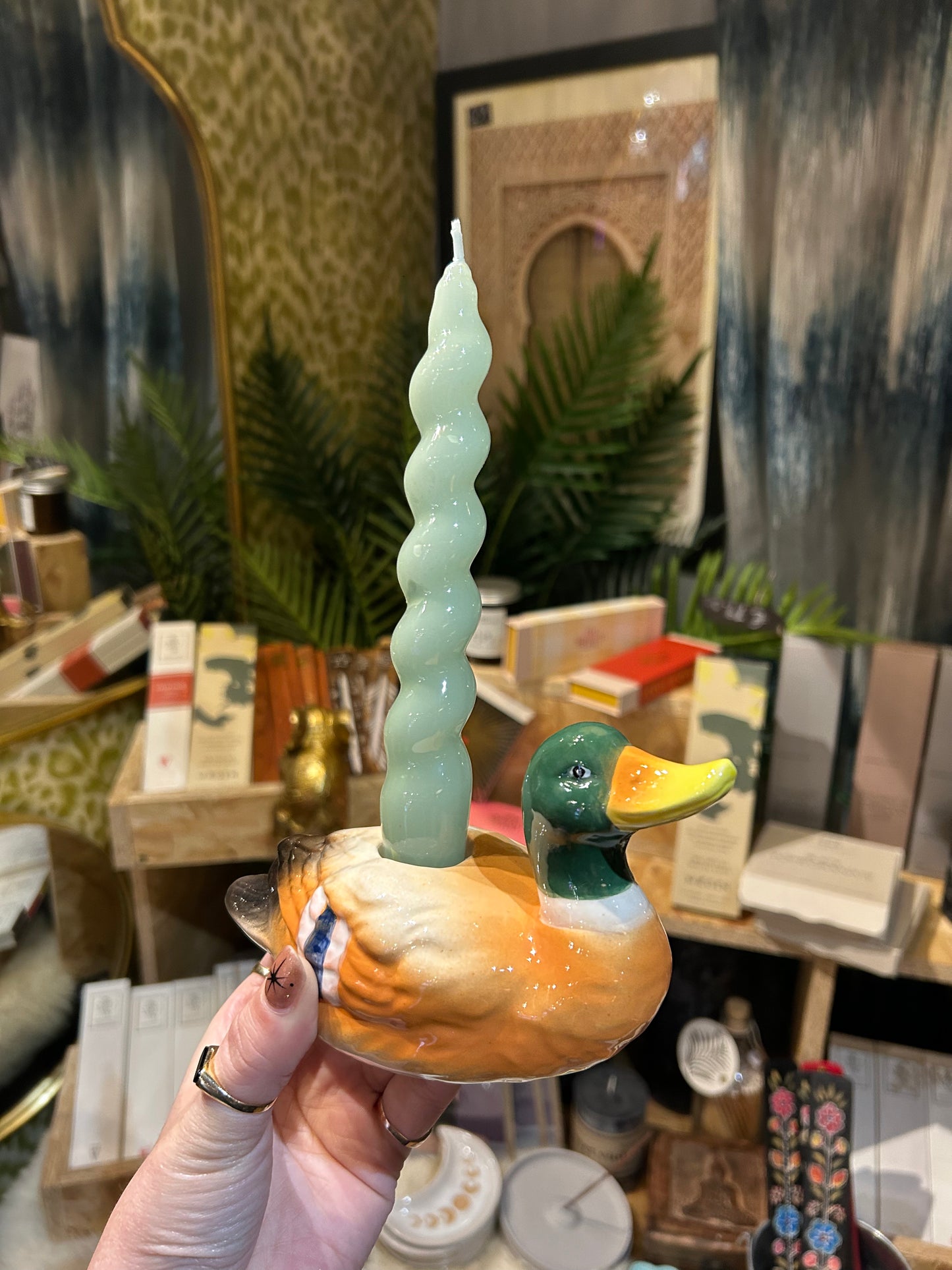 Duck Candle Holder