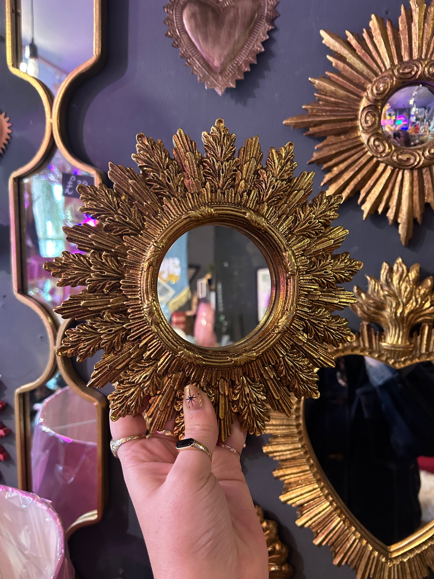 Gold Ornate Mirror