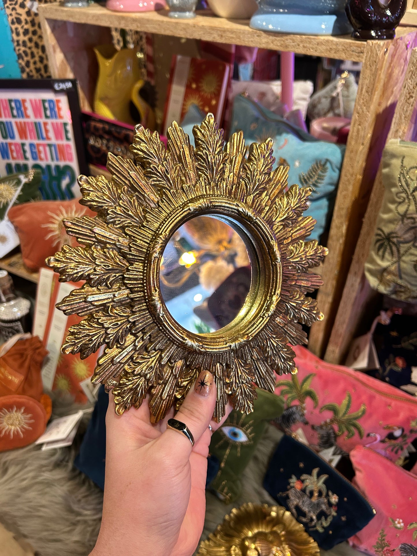 Gold Ornate Mirror