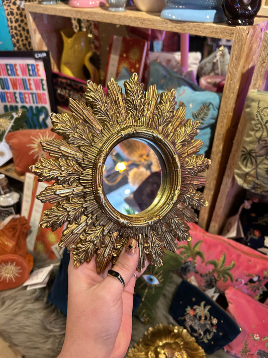 Gold Ornate Mirror
