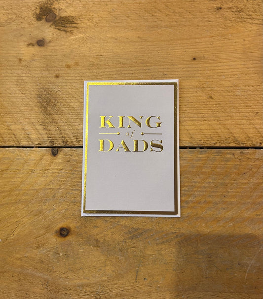 King of Dads card
