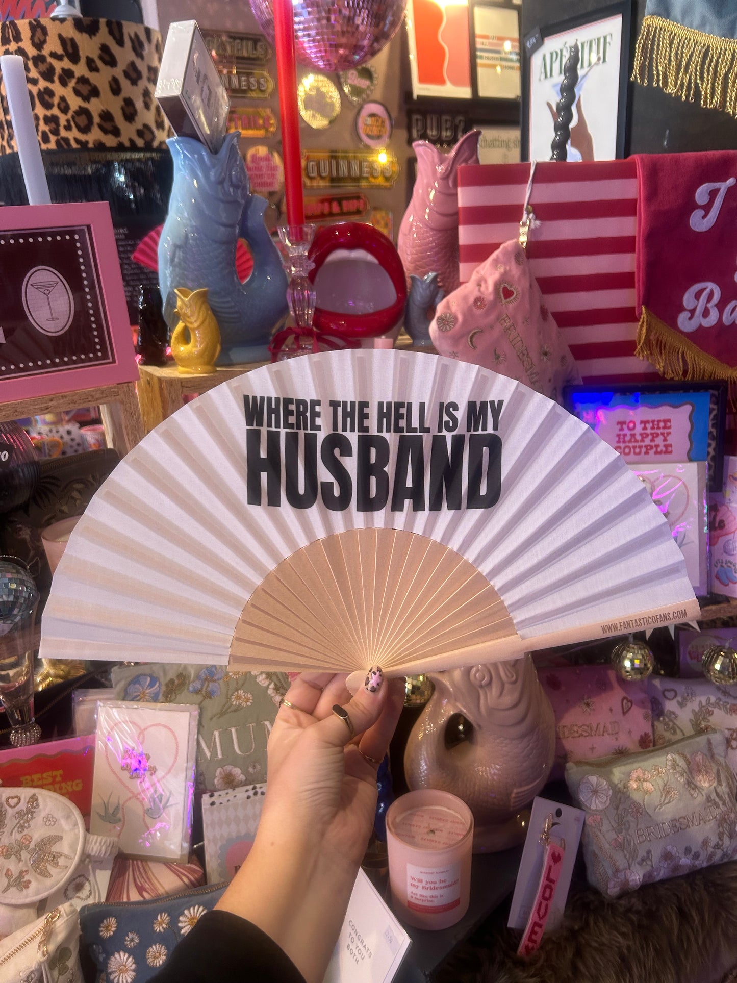 'Where The Hell Is My Husband' Fan