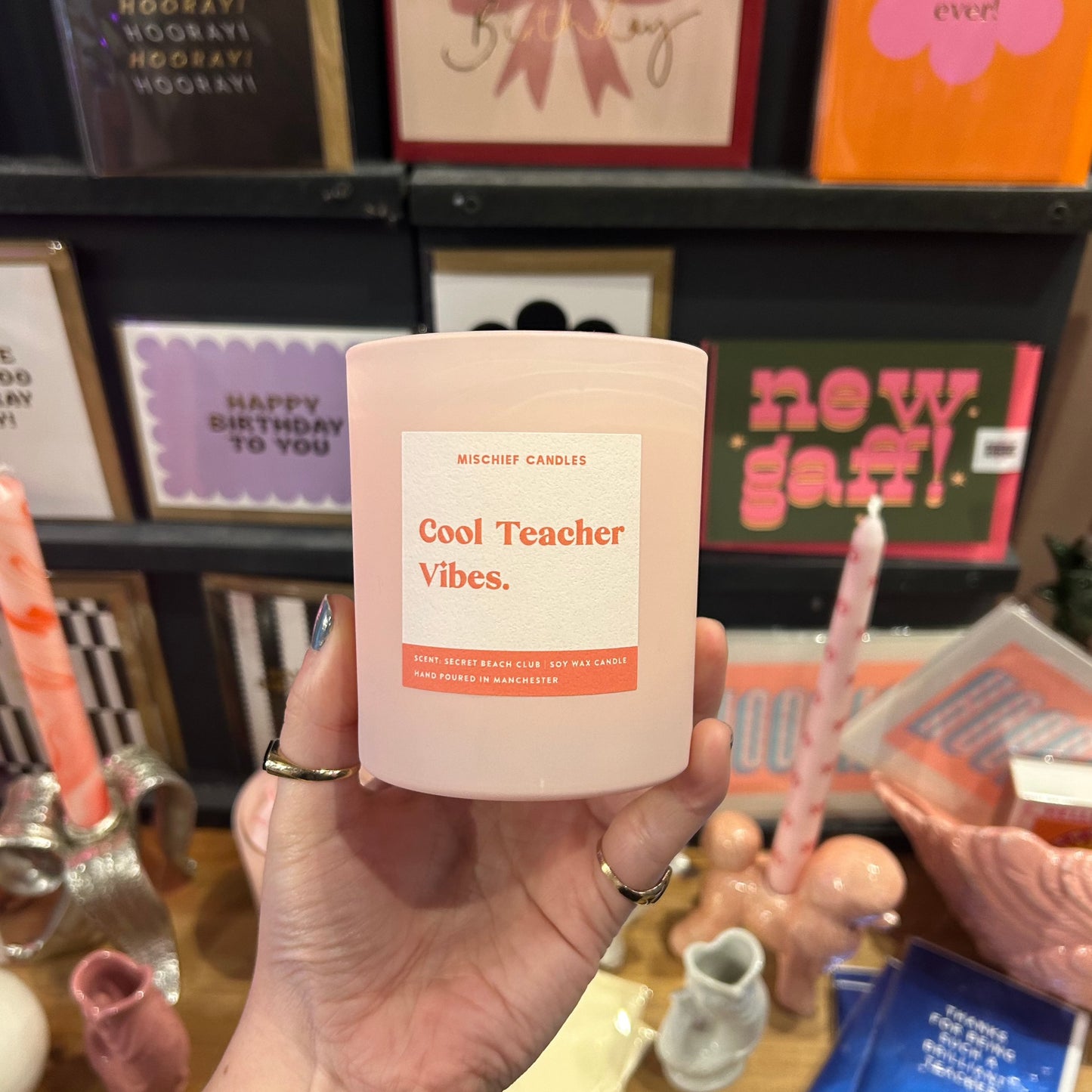 'Cool Teacher Vibes' Candle