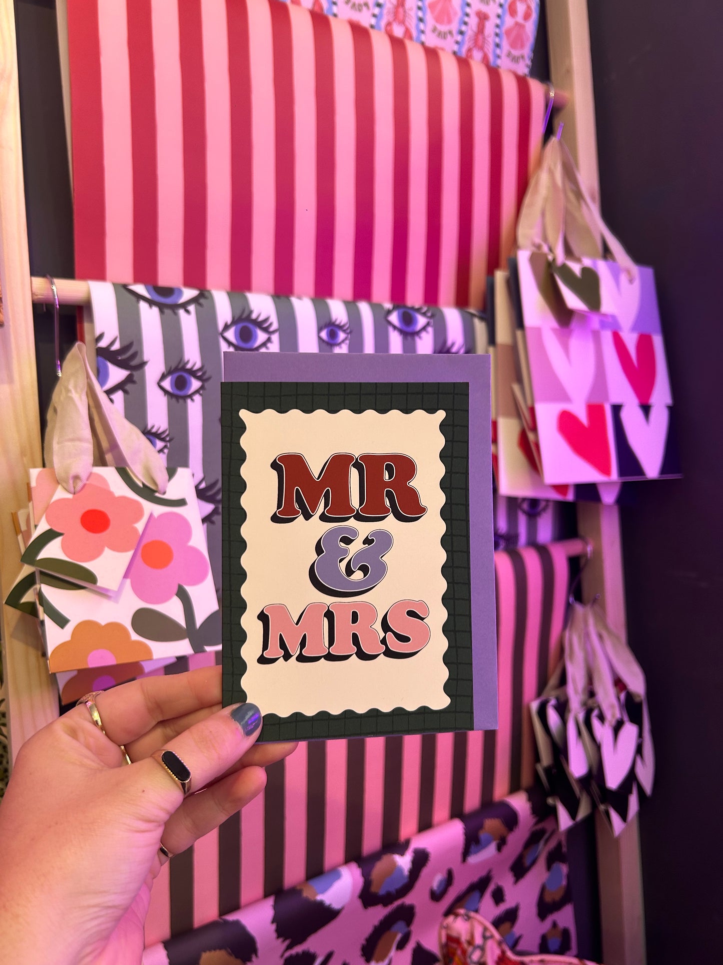 Mr and Mrs Card