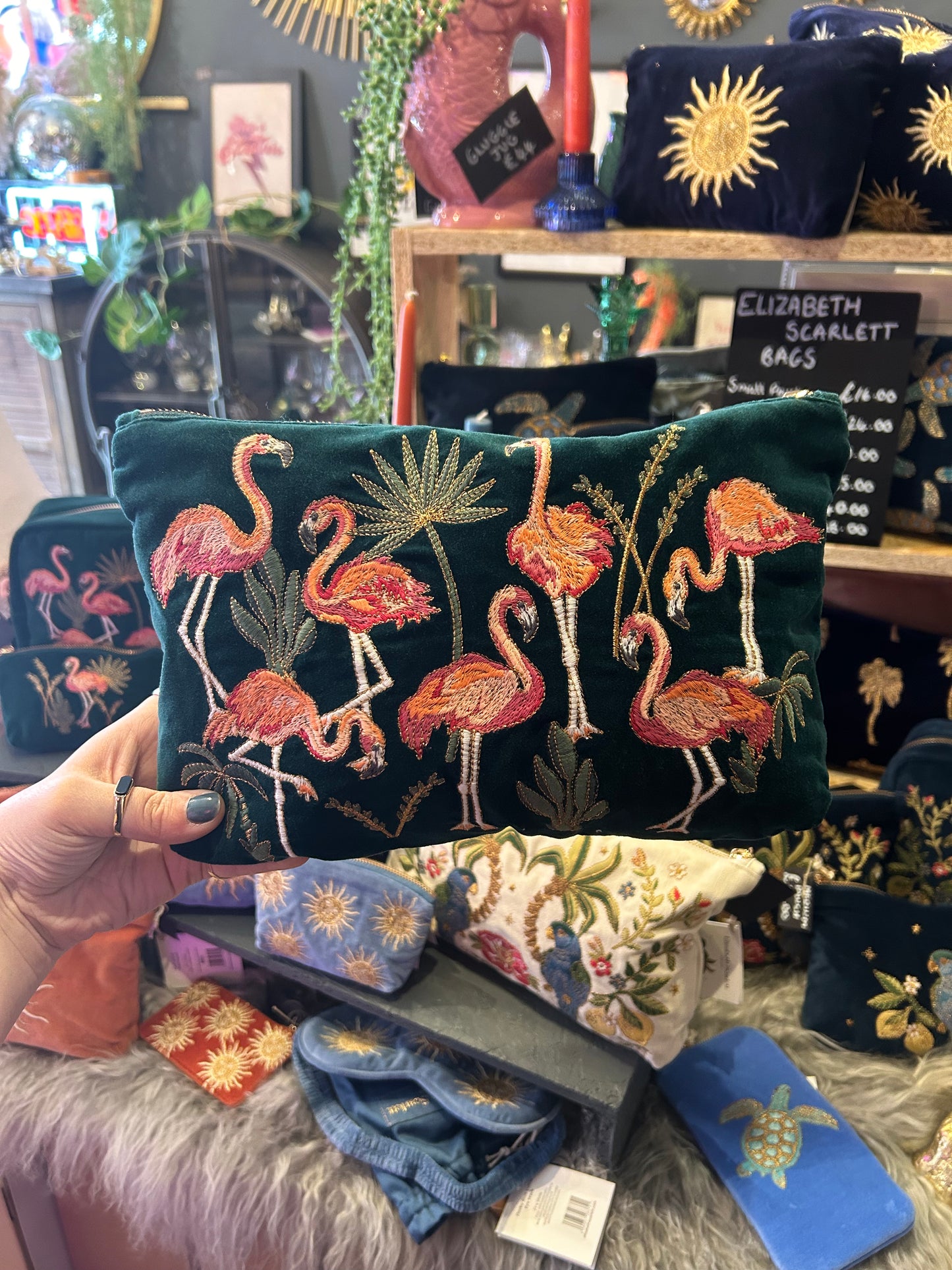 Elizabeth Scarlett Flamingo Bag