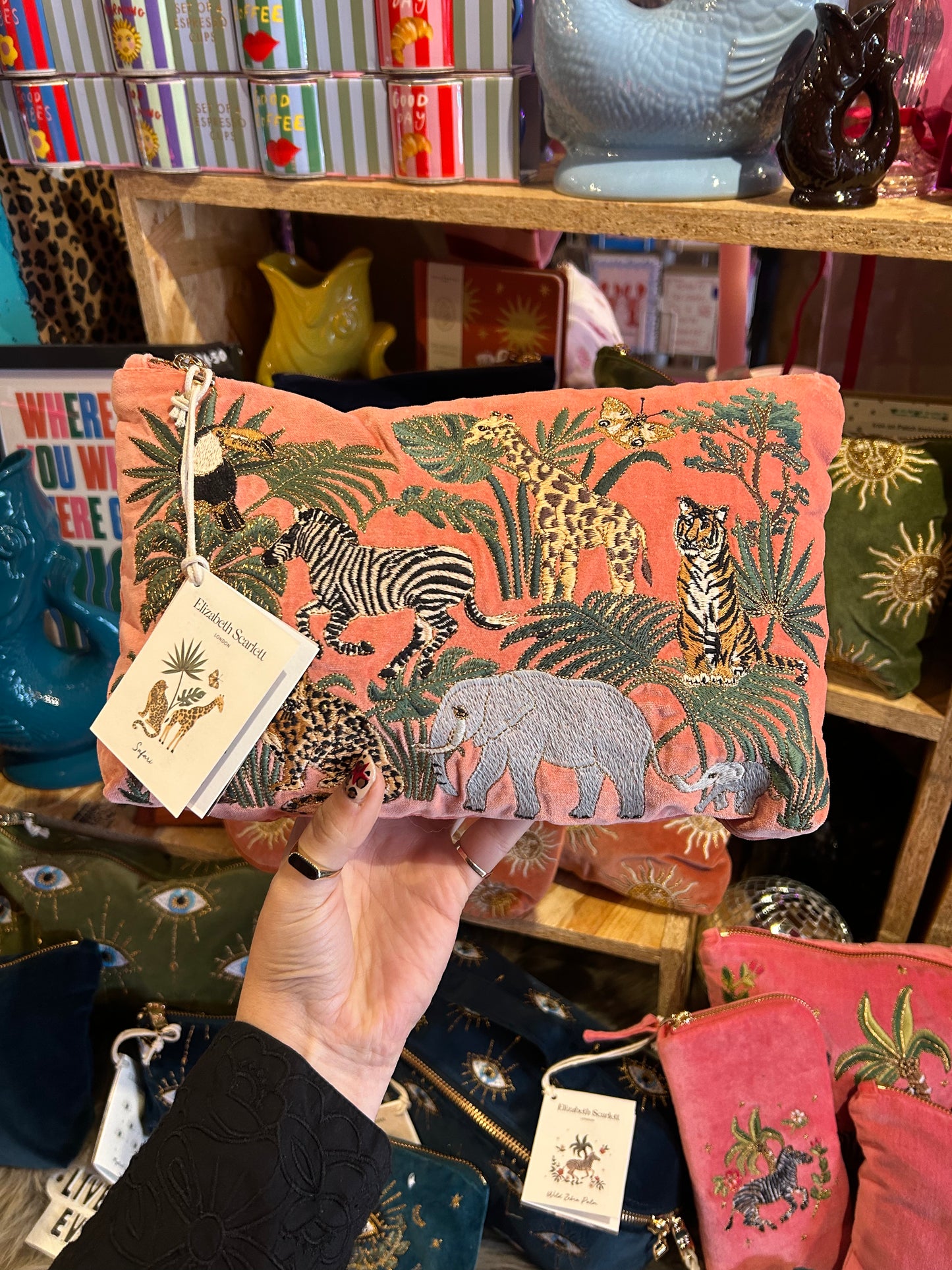 Elizabeth Scarlett World Wildlife Everyday Pouch