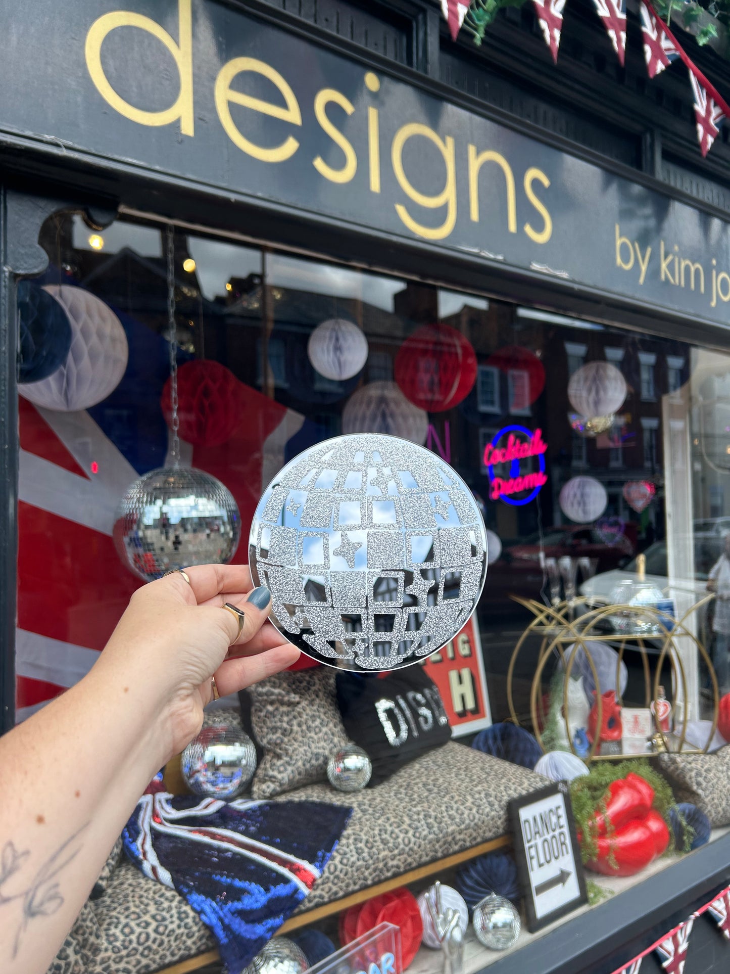 Disco Ball Mirror